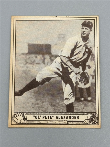 1940 Playball #119 Pete Alexander Baseball Card