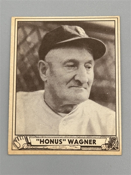 1940 Playball #168 Honus Wagner Baseball Card