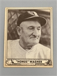 1940 Playball #168 Honus Wagner Baseball Card