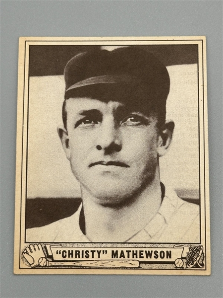 1940 Playball #175 Christy Mathewson Baseball Card