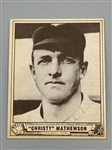 1940 Playball #175 Christy Mathewson Baseball Card