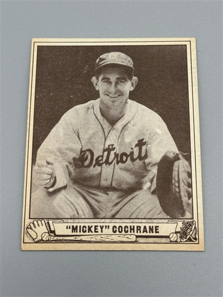 1940 Playball #180 Mickey Cochrane Baseball Card