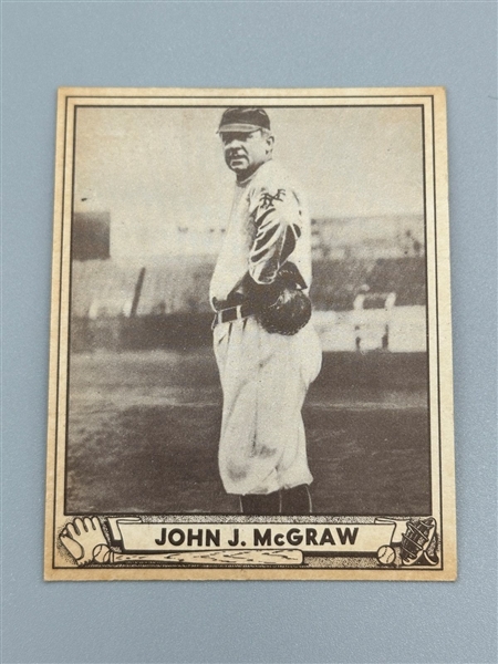 1940 Playball #235 John McGraw Baseball Card