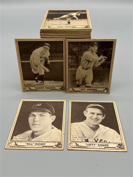 (163) Partial 1940 Playball Baseball Card Set