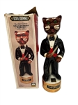 1970 Ezra Brooks Katz Decanter Cat with Original Box