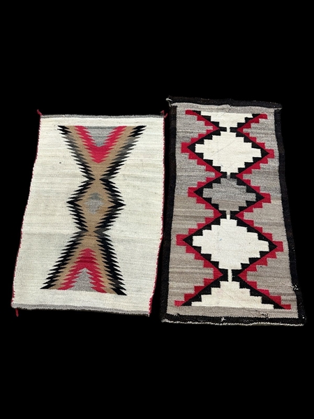 (2) Small Navajo Rugs