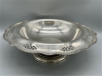 Wallace Sterling Silver Footed Center Console Bowl