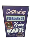 Kenny Monroe and His Orchestra Advertising Poster