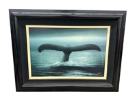 Robert Wyland Signed and Numbered Lithograph "Whale Fluke"