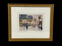 Thomas Robek Print "Library Snowfall"