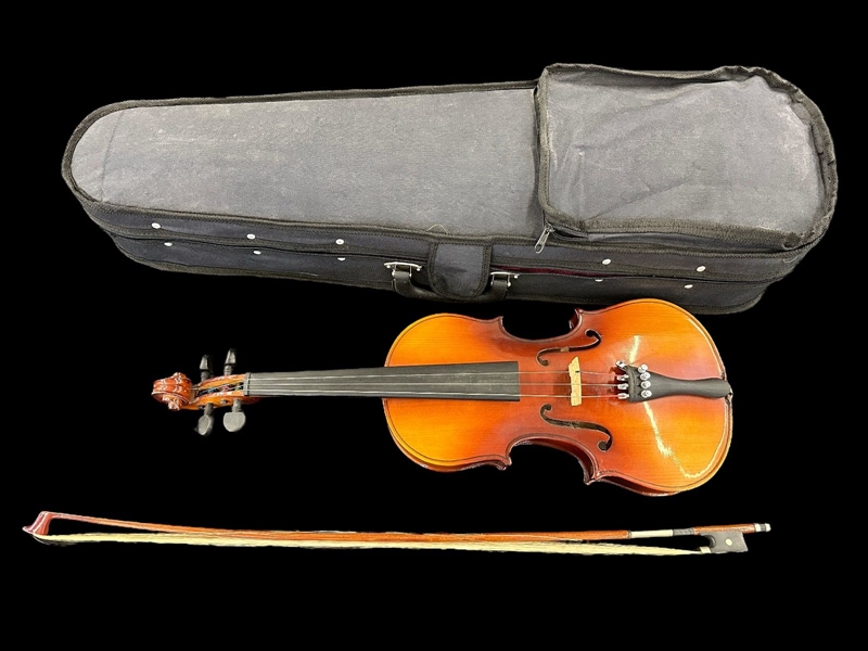 Heimer Violin With Case and Bow