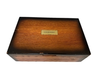 Cleveland Marriott Hotel Cigar Humidor With Cigar Labels