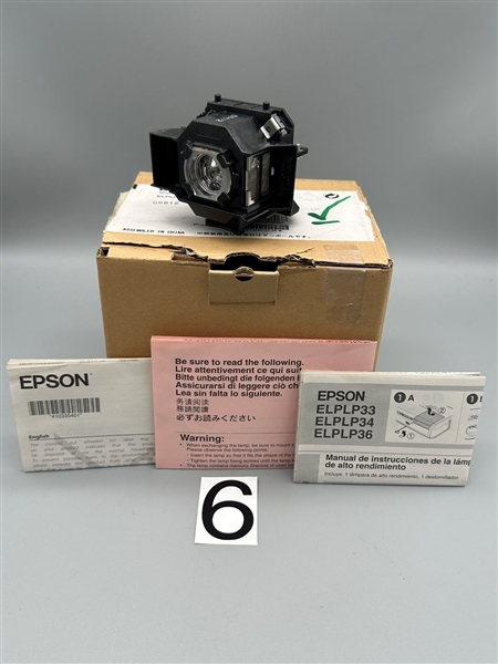 Epson ELPLP36 Projection Lamp in Factory Box