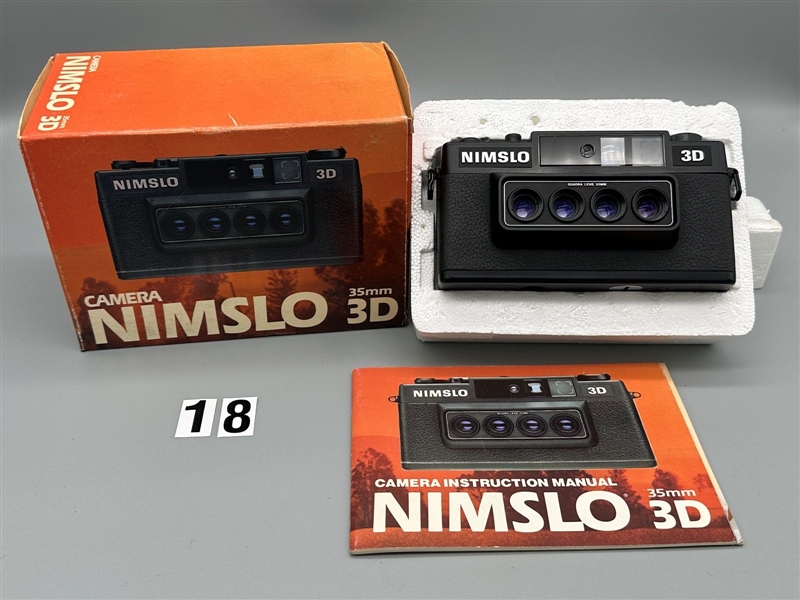 NIMSLO 35mm 3-D Camera New in Box