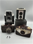 (4) Vintage 127 (Film Size) Cameras