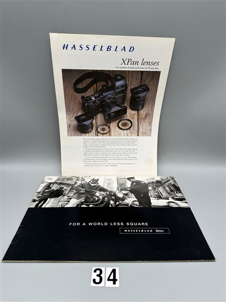 Hasselblads 1st Brochure For XPan Camera