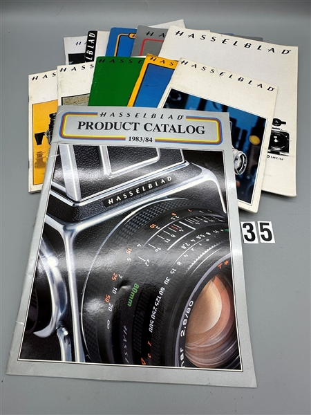 (11) Hasselblad Product Catalogs