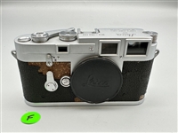 F) Leica M3 Ernst Leitz Wetzlar Germany Rangerfinder Camera Body