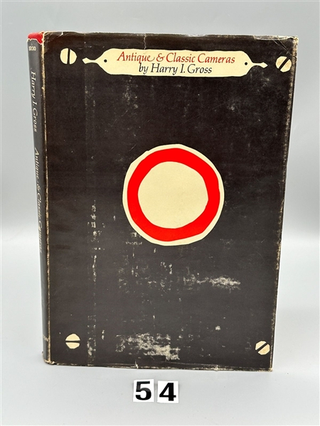 "Antique and Classic Cameras" by Harry Gross, First of its Kind