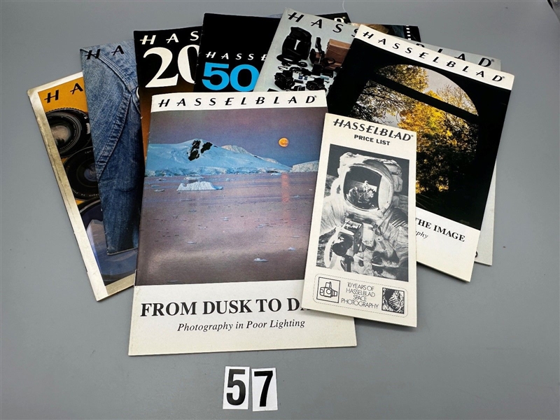 (7) Hasselblad Booklets & 1972 Price List