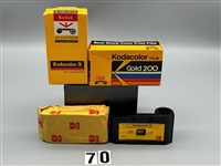 (4) Kodak 126 Film Cartridges