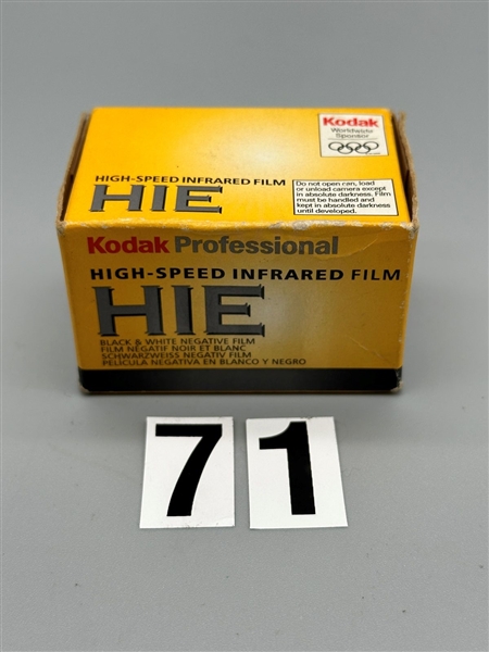 (1) Roll Kodak HIE 35mm Film Sealed