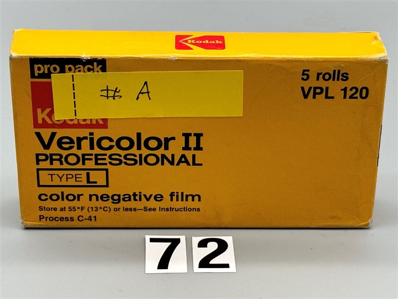 Pro Pack Vericolor, 120 VPL, 5 Rolls Camera Film