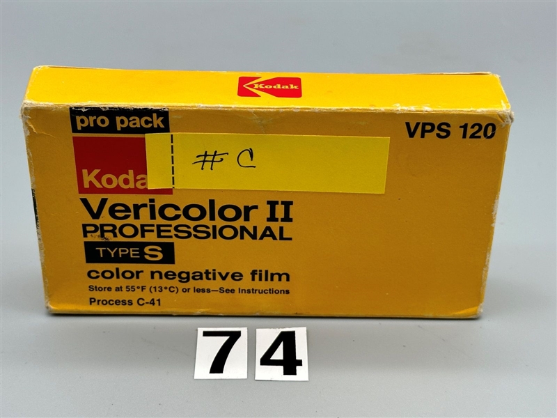 VPS 120 Vericolor Negative Film 5 Rolls