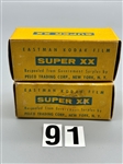 (2) Vintage Rolls of Kodak Super XX 116 Black and White Film