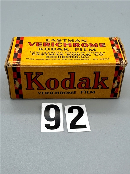 Vintage Kodak Verichrome Sealed Box V116 1942