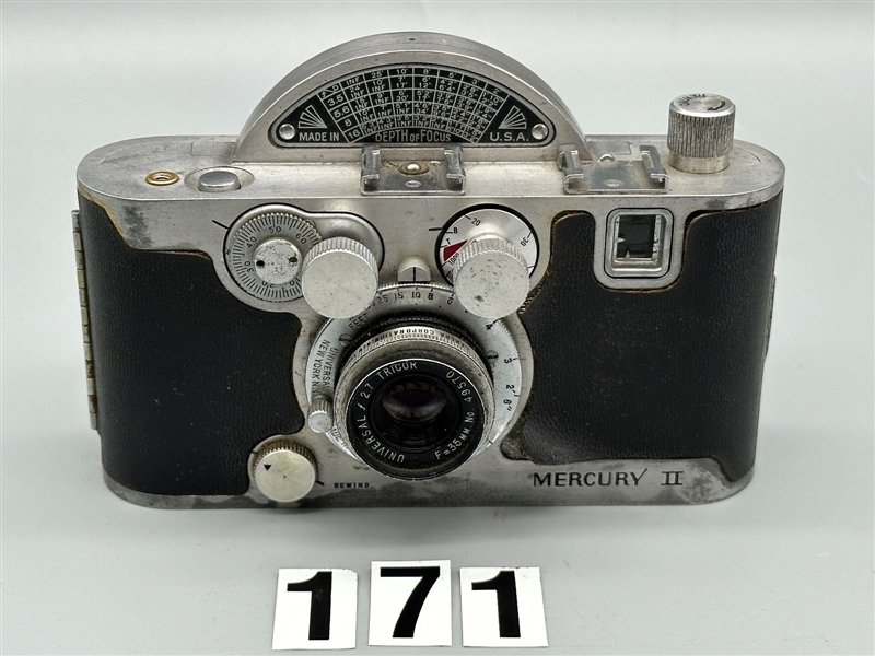 1945 Mercury II Model CX 35mm Camera