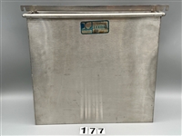 (1) Leedal Large Stainless Steel Developing Tank and (1) Stainless Steel 8x10 Hanger