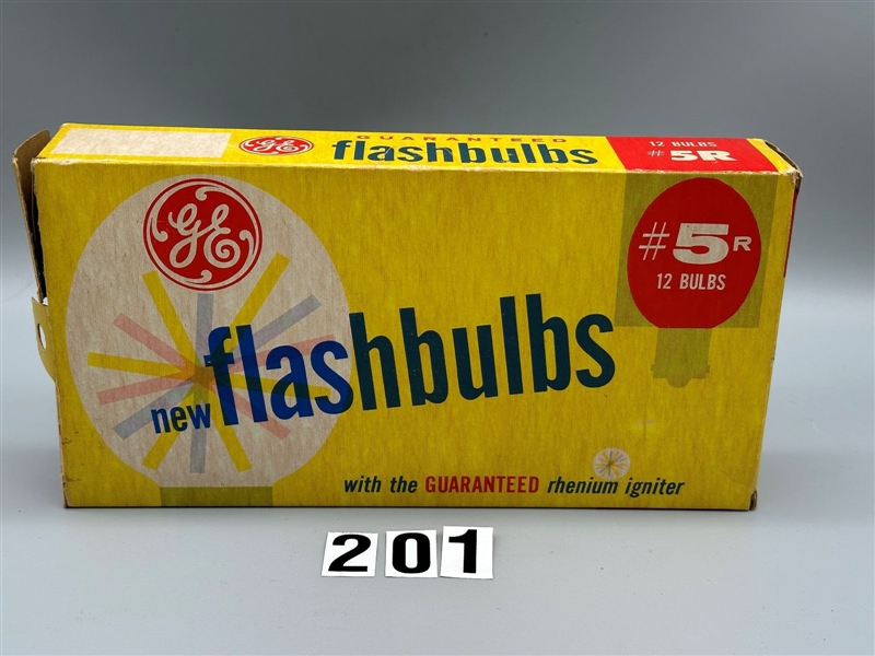 General Electric Dozen #5-R Infrared Flash Bulbs