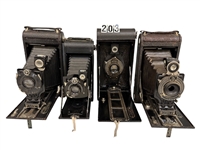 (4) 1916-1931 Kodak Folding "Autographics"