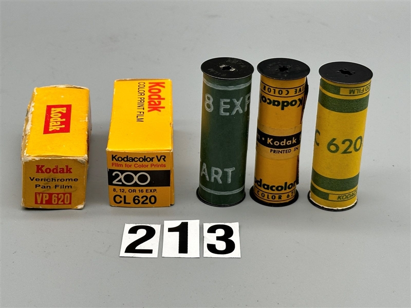 (5) 620 Rolls of Expired Film