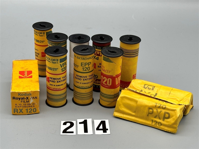 (11) Rolls of Expired Film