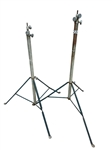 (2) Acme Super Heavy Duty Light Stands