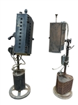 Pair Vintage 1920s Spot Flood Light; Kliegl, Brenkert