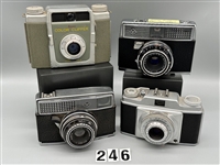 (4) Agfa-Ansco Cameras