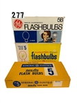 (3) Dozen Flashbulbs GE #5 or Sylvania Press #25 Or Both