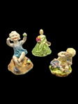 (3) Royal Worcester Figurines