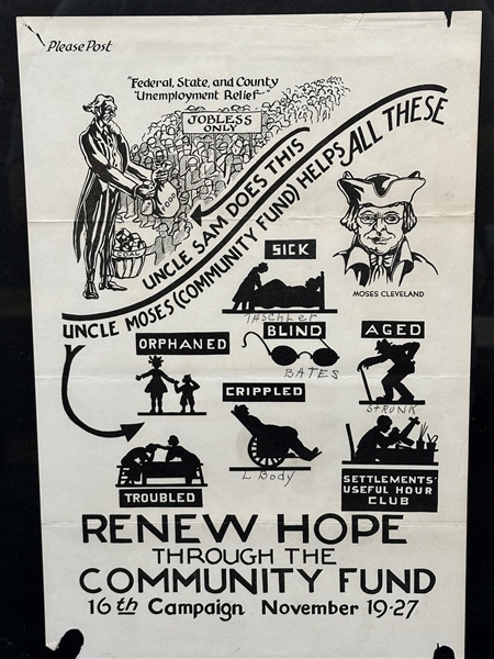 Renew Hope Through Community Fund Campaign Poster