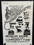 Renew Hope Through Community Fund Campaign Poster