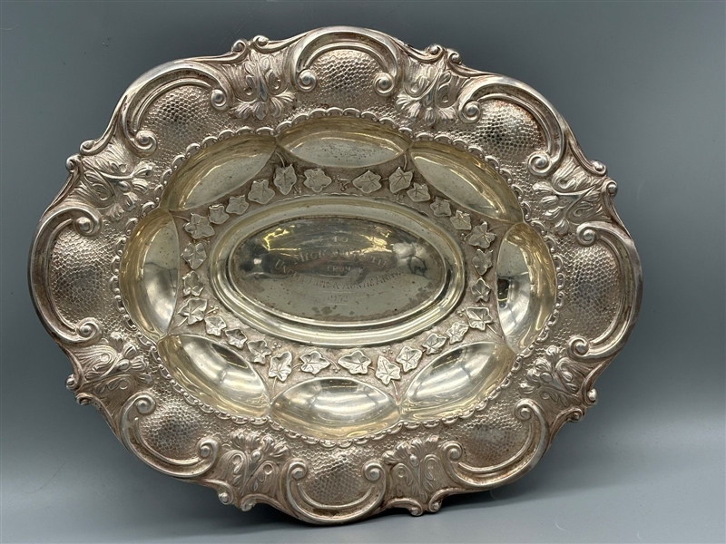 Sterling Silver Center Display Bowl by Alexander Clark London