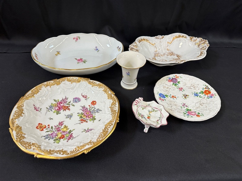 Group of Meissen China