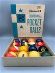 Brunswick Centennial Pocket Billiards Balls