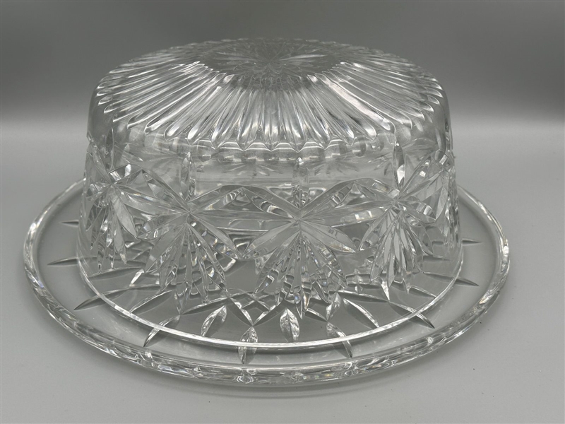 Waterford Crystal Cake Plate and Dome