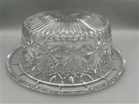 Waterford Crystal Cake Plate and Dome