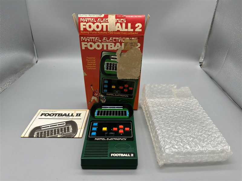 Mattel Electronic Football 2 NIB