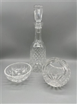 (3) Pieces of Waterford Glass